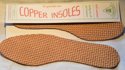 leather & copper insole