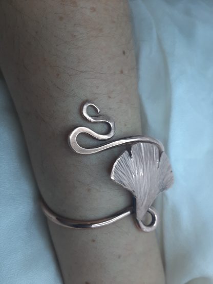 Ginkgo Biloba leaf bracelet