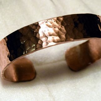 pulsera de cobre forjado