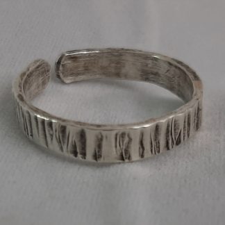 anello in argento fidanzamento