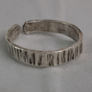 anello in argento fidanzamento