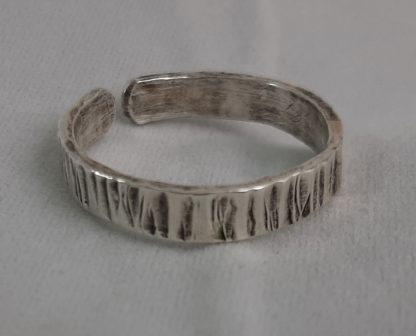 anello in argento fidanzamento