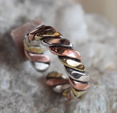 Twisted copper ring clearance