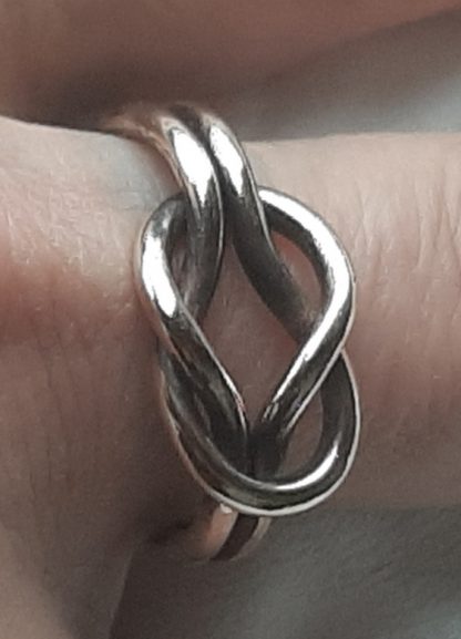 anello nodo in bronzo
