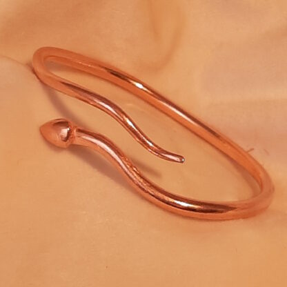 copper snake bracelet
