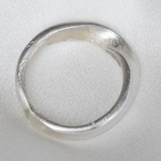 anello in argento moebius