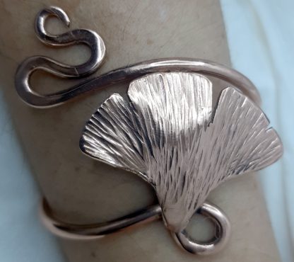Ginkgo Biloba leaf bracelet
