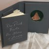 001-Broche feuille de Ginkgo en cuivre et argent avec étui et livret sur Goethe – Image 9