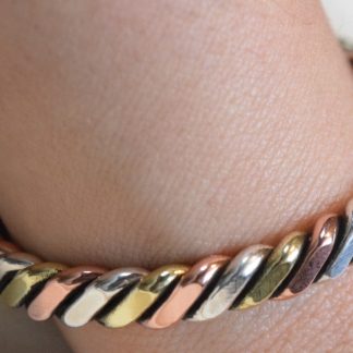 bracciali in rame e argento