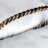 bracelet with 3 metals copper iron brass