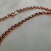 feines Kupferkettenarmband verstellbar