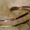 copper and brass bracelet