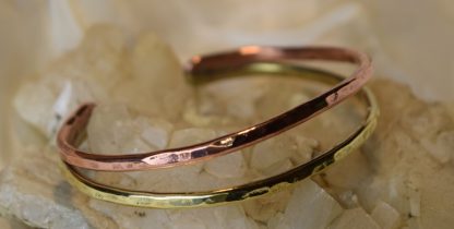 copper and brass bracelet