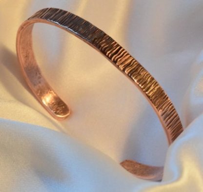 hammered copper bracelet "Ulisse" - Image 3