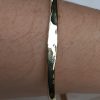 closed brass bracelet