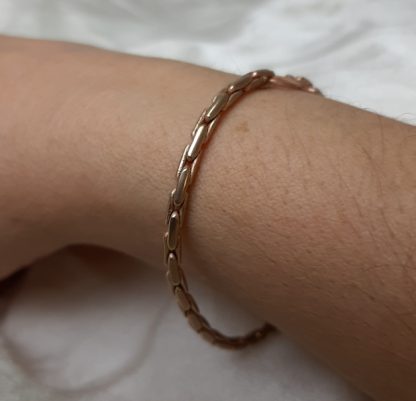 extra light minimalist copper bracelet