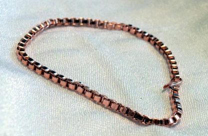 Venetian copper chain bracelet