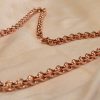 copper chain necklace