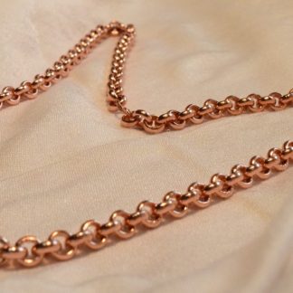 collier chaîne en cuivre