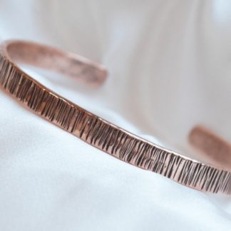hammered copper bracelet Ulisse