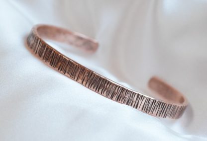 hammered copper bracelet Ulisse