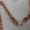 gancio rame per collana catena