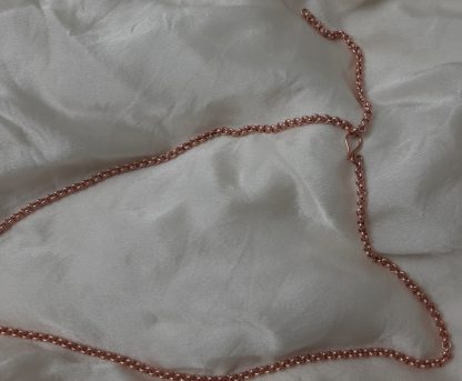 collana  catenina in rame