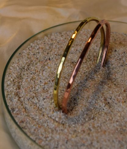 "Lydia" bracelet in copper and brass - Image 4