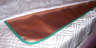 Copper sheet regulators of body energy