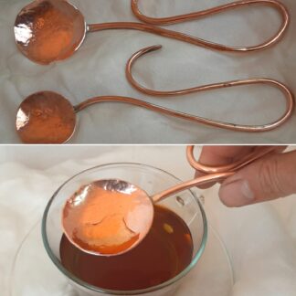 copper couple spoons