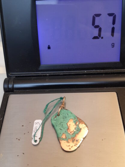 copper nugget pendant - Image 16