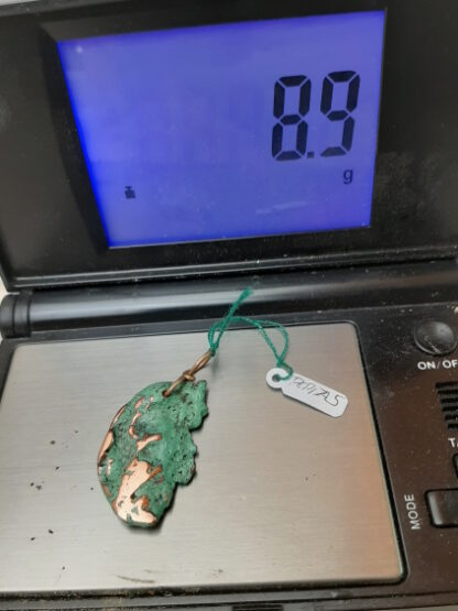 copper nugget pendant - Image 10