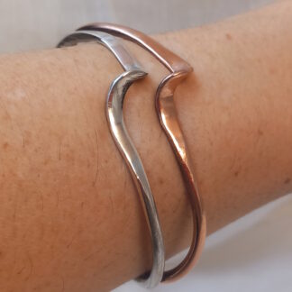 Armband aus Kupfer und Silber